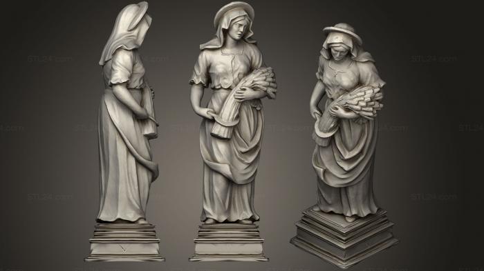 Statues antique and historical (Statue 115, STKA_1566) 3D models for cnc